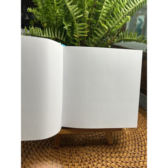 Hallmark Memo Caddy W/Initials & 200 Sheets of White Paper 5.5” X 5.5” - Picture 4 of 6